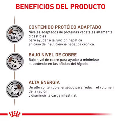 Royal Canin Veterinary Hepatic Pienso para Perros ROYAL CANIN Mascotas-Ávila