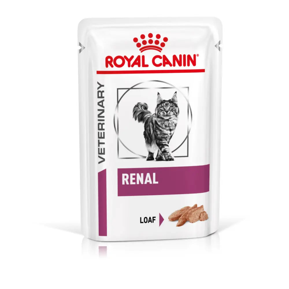 Royal Canin Veterinary Renal Paté en Sobre 85 g Comida Húmeda para Gatos ROYAL CANIN VETERINARY Mascotas-Ávila