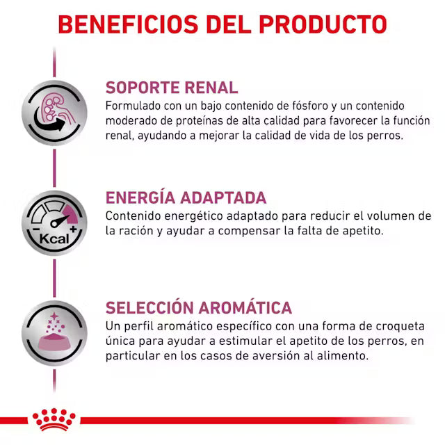 Royal Canin Veterinary Renal Pienso para Perros ROYAL CANIN VETERINARY Mascotas-Ávila