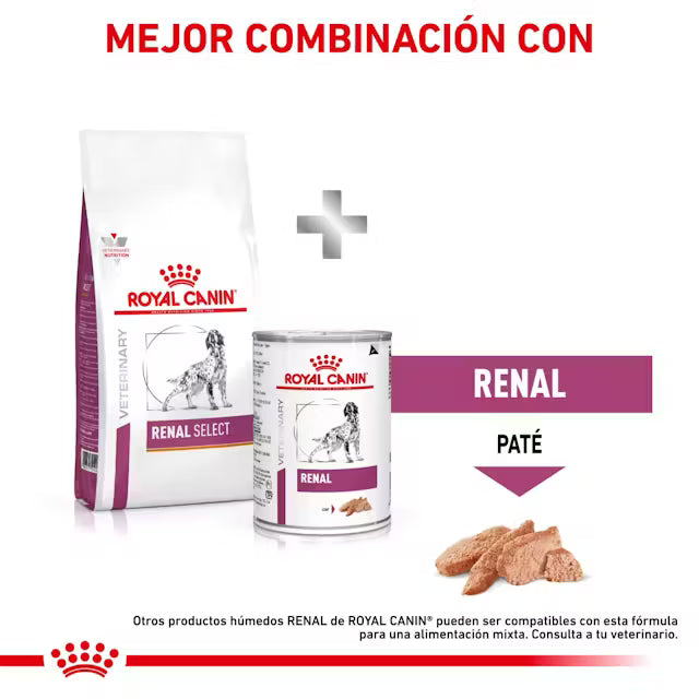 Royal Canin Veterinary Renal Select 2 kg Perro ROYAL CANIN VETERINARY Mascotas-Ávila