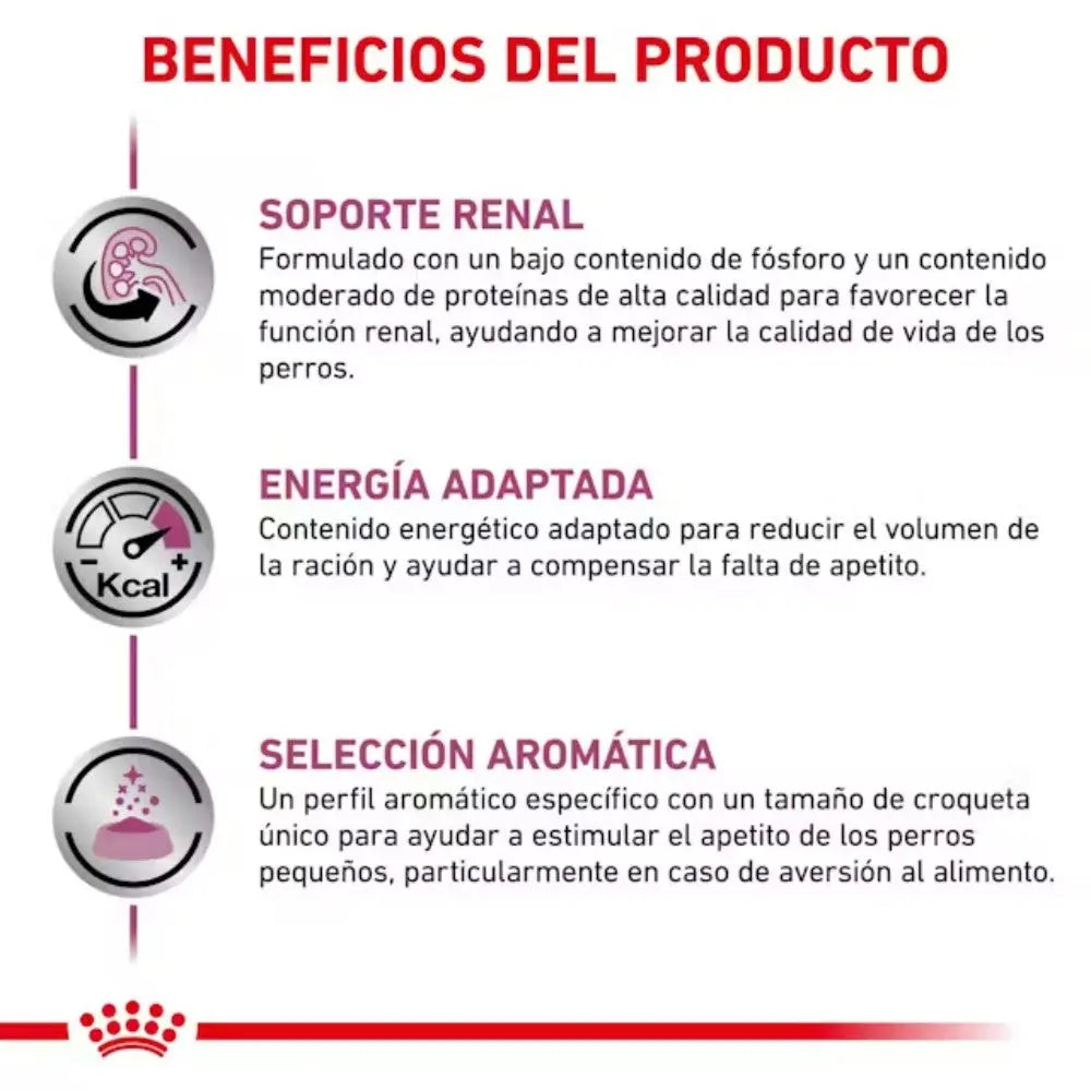 Royal Canin Veterinary Renal Small Pienso para Perros ROYAL CANIN VETERINARY Mascotas-Ávila