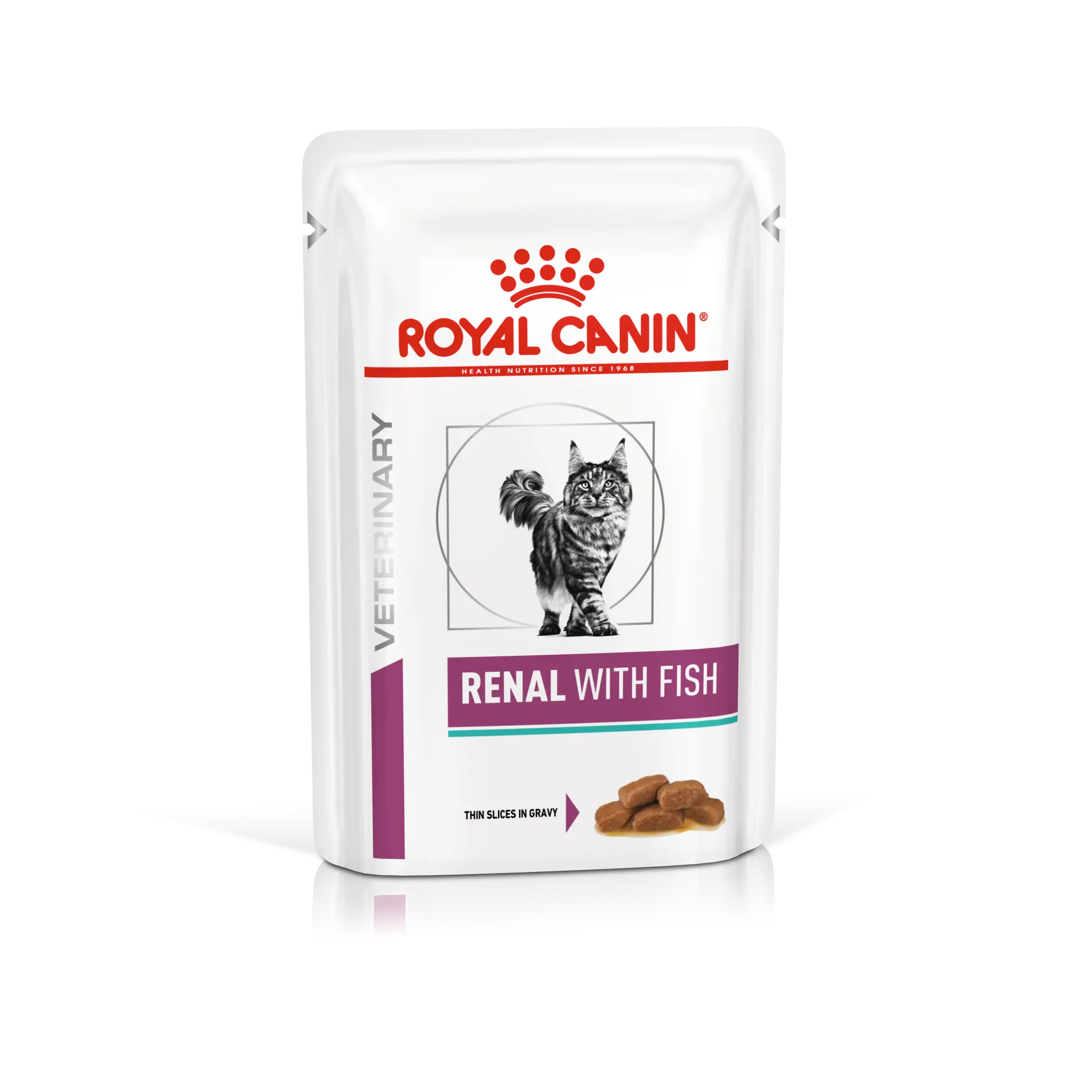 Royal Canin Veterinary Renal con Atún en Salsa 85 g Sobre Húmedo para Gatos ROYAL CANIN VETERINARY Mascotas-Ávila
