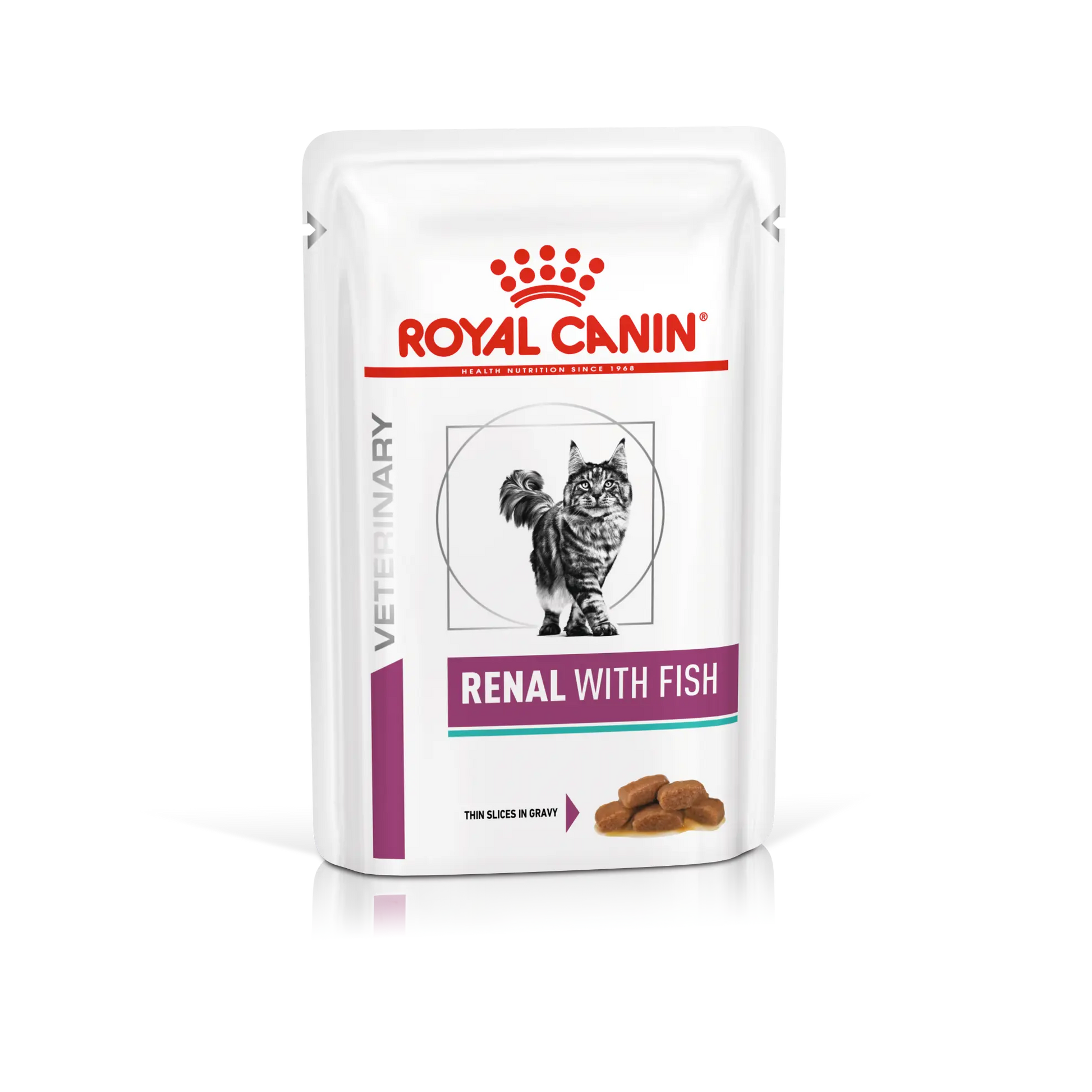 Royal Canin Veterinary Renal con Atún en Salsa 85 g Sobre Húmedo para Gatos ROYAL CANIN VETERINARY Mascotas-Ávila