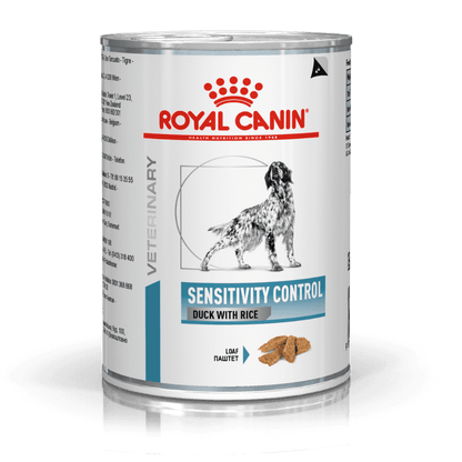 Pato Royal Canin Veterinary Sensitivity Control 410 g Comida Húmeda para Perros ROYAL CANIN Mascotas-Ávila