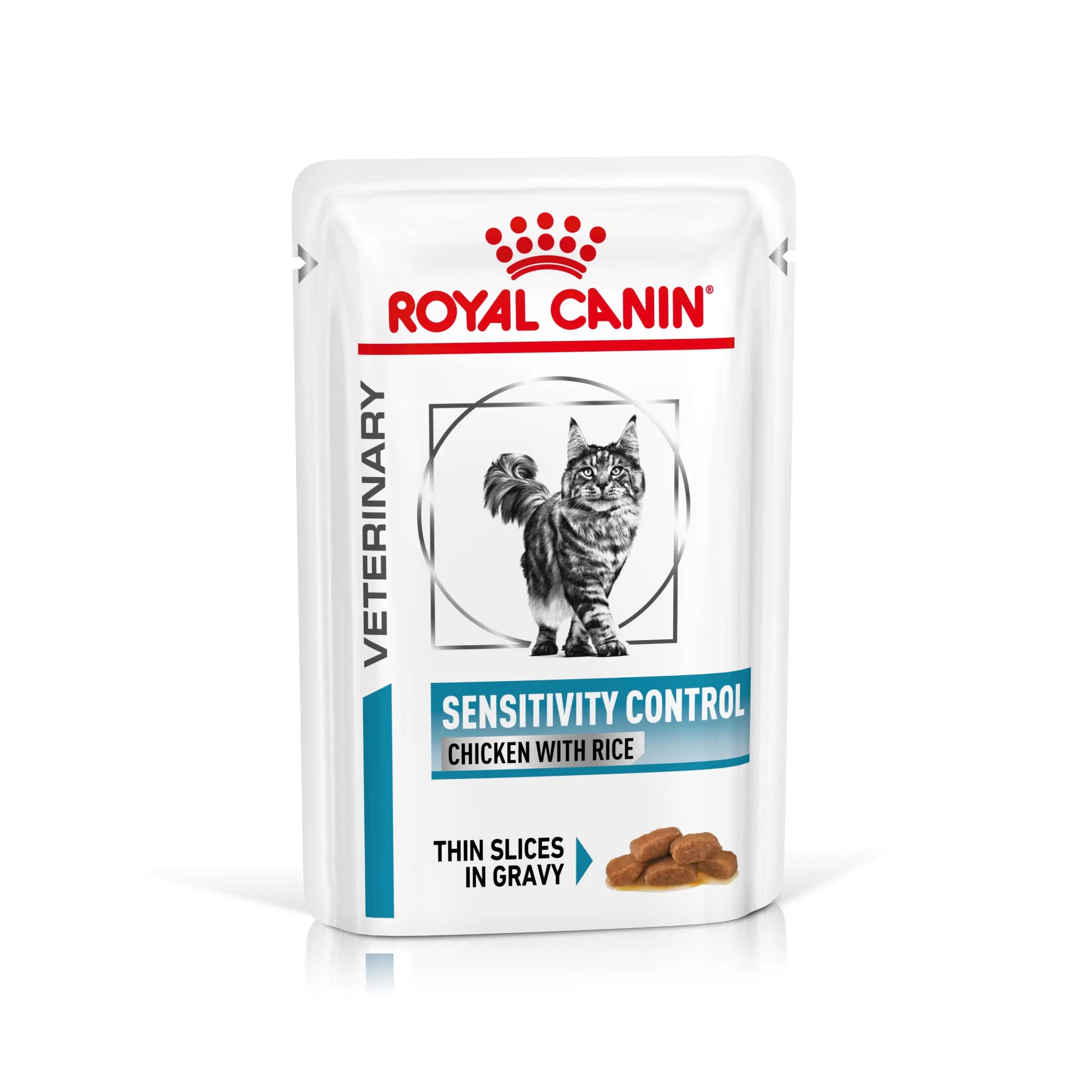 Royal Canin Veterinary Sensitivity Control Pollo con Arroz Sobre 85 g Húmedo para Gatos ROYAL CANIN VETERINARY Mascotas-Ávila