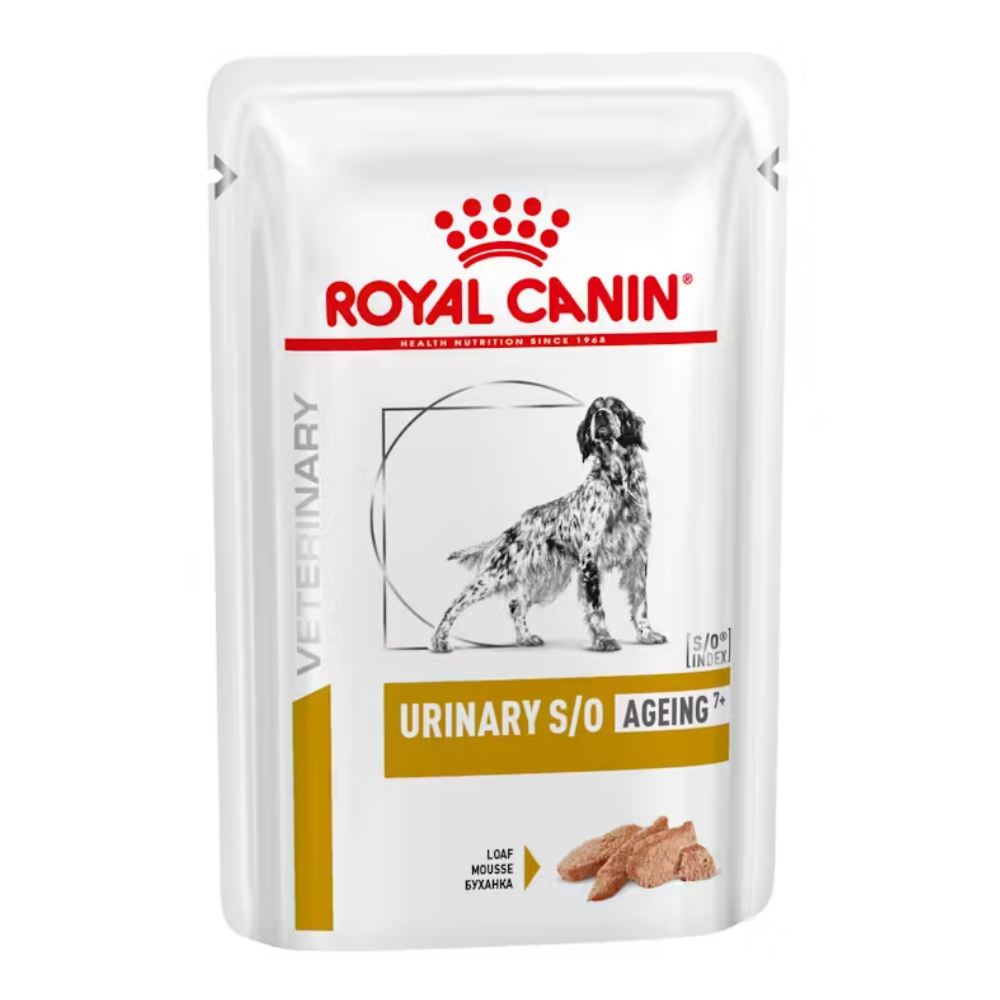 Royal Canin Veterinary Urinary S/O Ageing+7 85 g Perro húmedo ROYAL CANIN VETERINARY Mascotas-Ávila