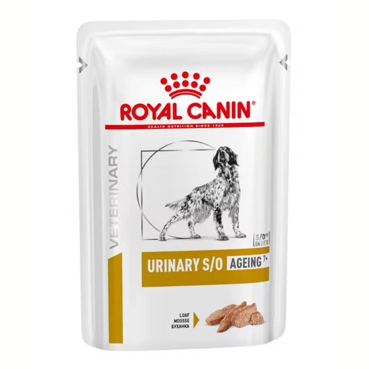 Royal Canin Veterinary Urinary S/O Ageing+7 85 g Perro húmedo ROYAL CANIN VETERINARY Mascotas-Ávila