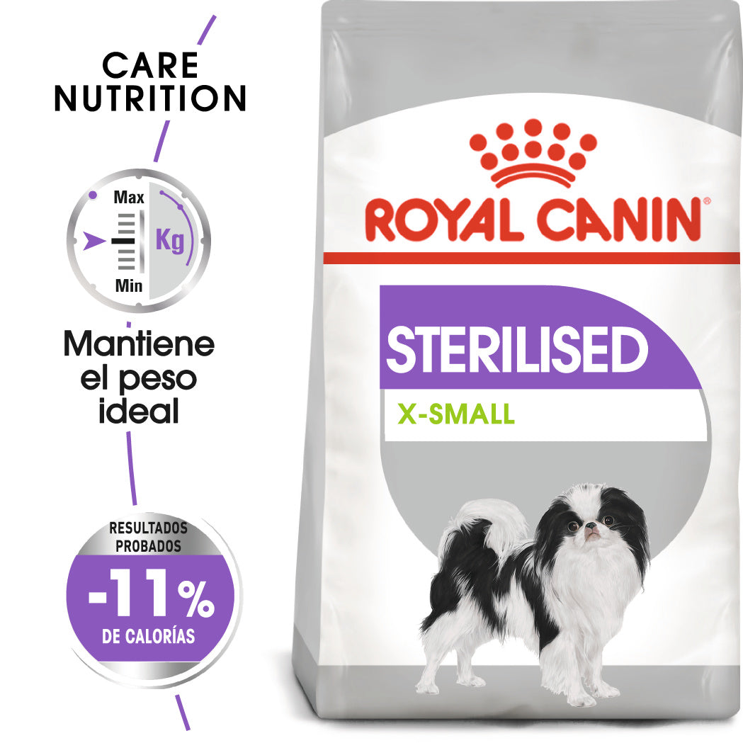 Royal Canin X-Small Adult Sterilized Care Pienso para Perros Esterilizados ROYAL CANIN Mascotas-Ávila