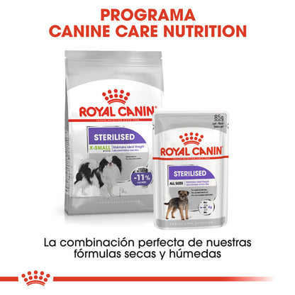 Royal Canin X-Small Adult Sterilized Care Pienso para Perros Esterilizados ROYAL CANIN Mascotas-Ávila