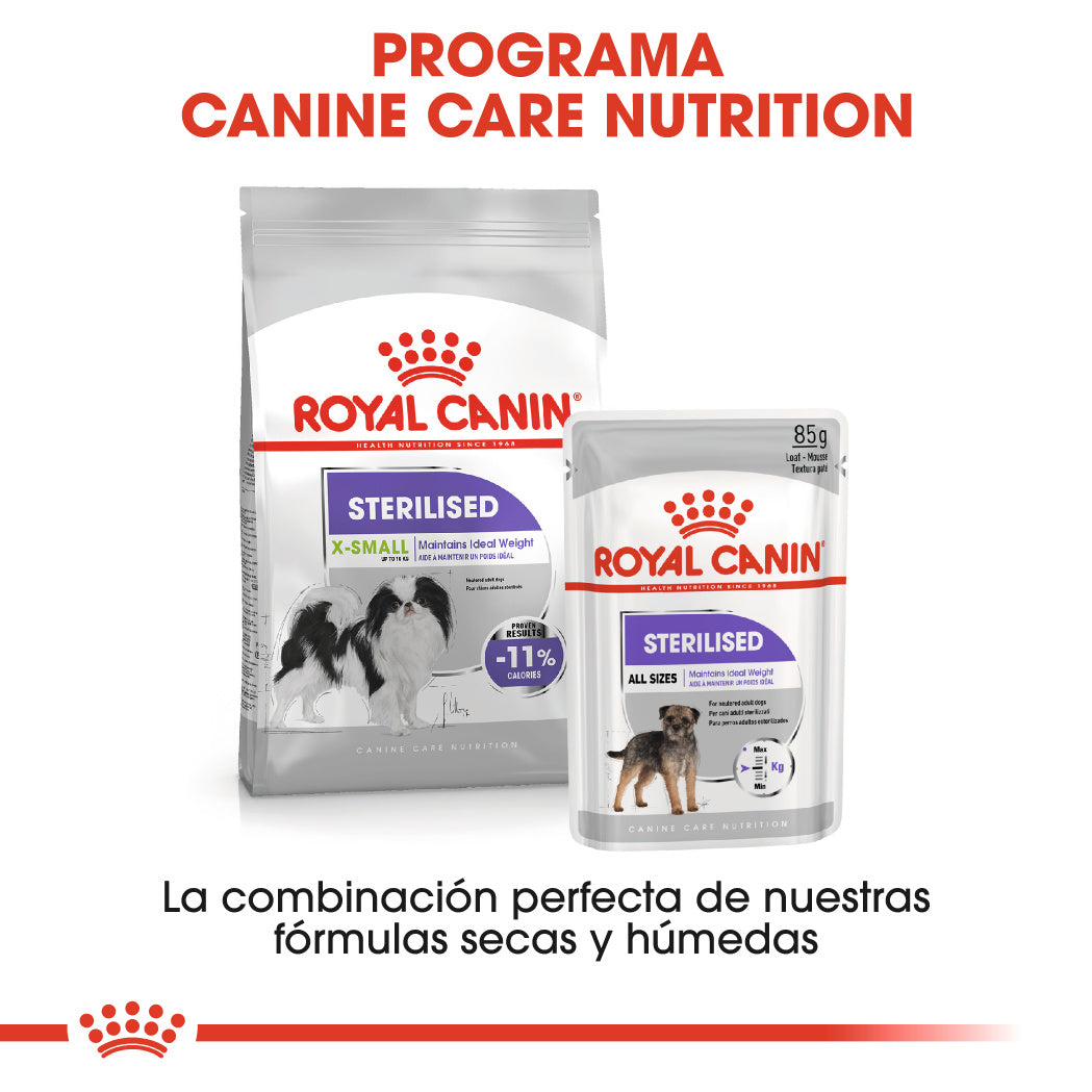 Royal Canin X-Small Adult Sterilized Care Pienso para Perros Esterilizados ROYAL CANIN Mascotas-Ávila