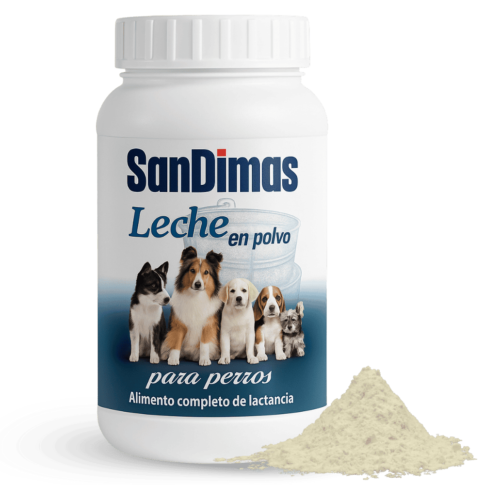 San Dimas Leche en Polvo para Cachorros| Alimento Completo de Lactancia para Perros SANDIMAS Mascotas-Ávila