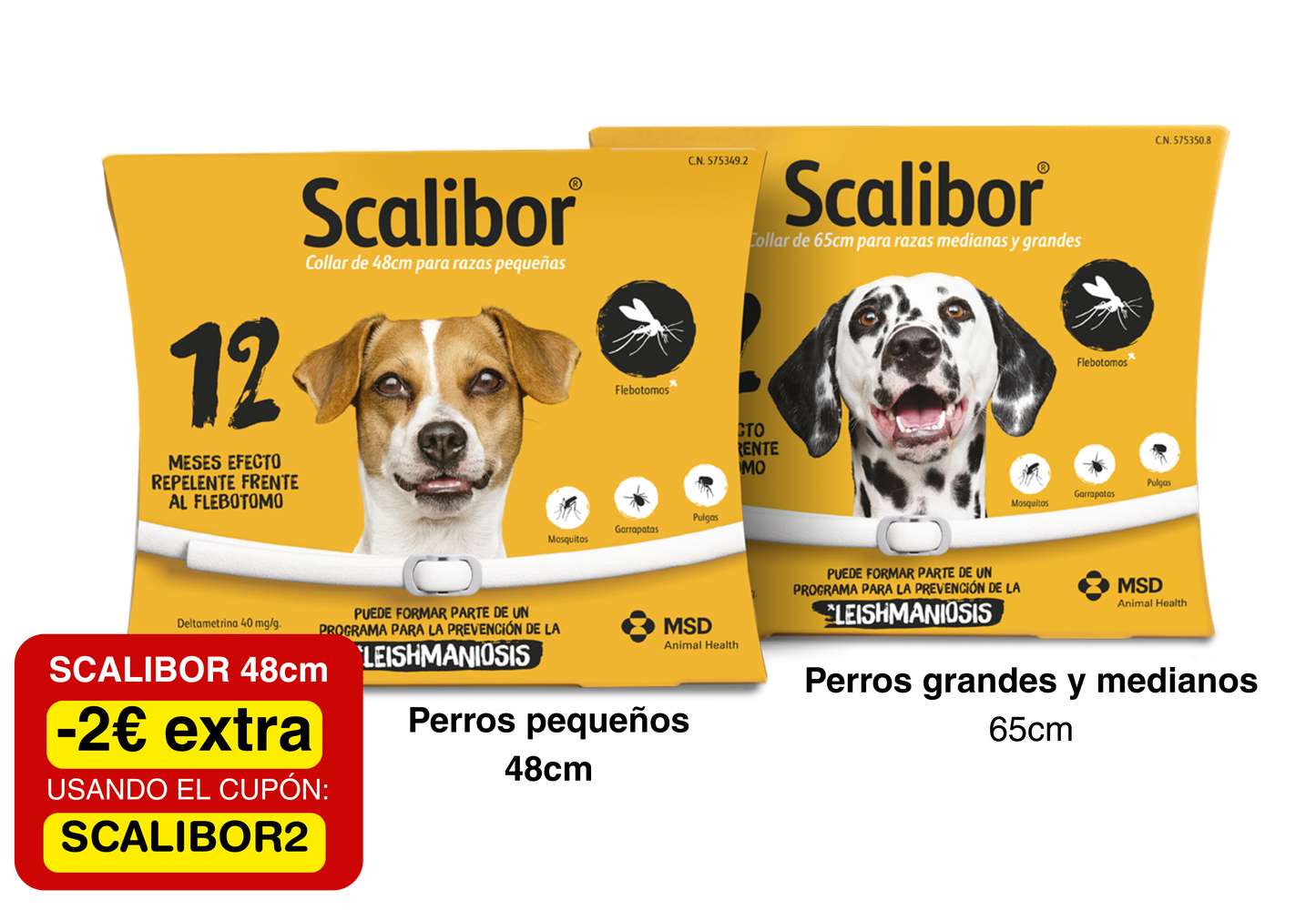 Scalibor Collar Antiparasitario para Perros | 12 Meses de Protección SCALIBOR Mascotas-Ávila