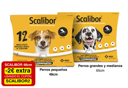 Scalibor Collar Antiparasitario para Perros | 12 Meses de Protección SCALIBOR Mascotas-Ávila