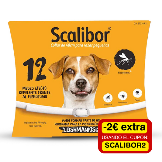 Scalibor Collar Antiparasitario para Perros | 12 Meses de Protección SCALIBOR Mascotas-Ávila