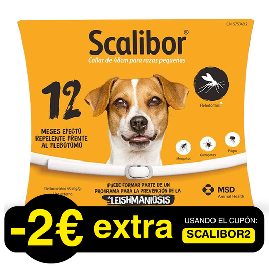 Scalibor Collar Antiparasitario para Perros | 12 Meses de Protección SCALIBOR Mascotas-Ávila