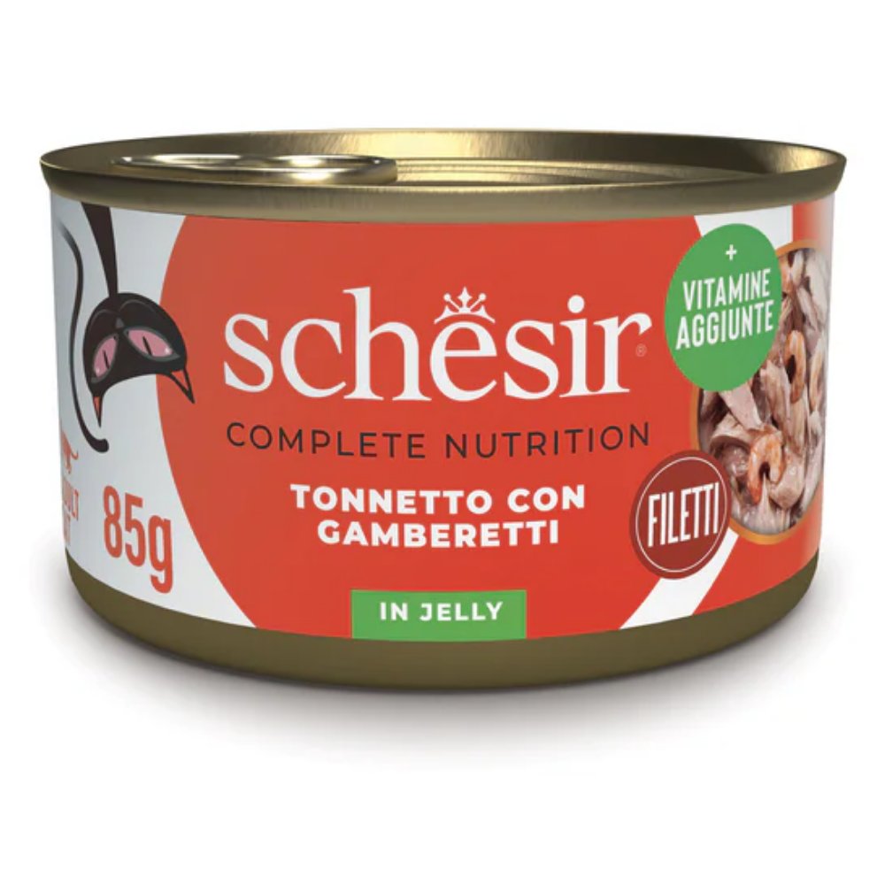 Atún & Gambas 85 g Schesir Lata de Gato 85 g SCHESIR Mascotas-Ávila