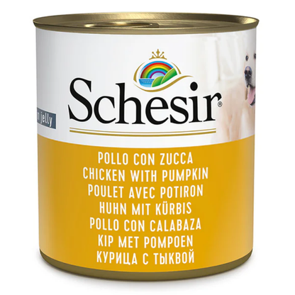 Pollo Y Calabaza Schesir Lata de Perro 285 g SCHESIR Mascotas-Ávila
