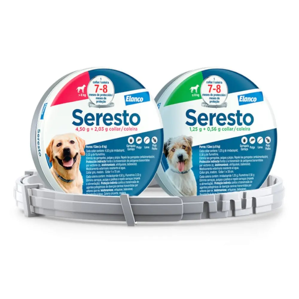Seresto Collar Antiparasitario para Perros SERESTO Mascotas-Ávila