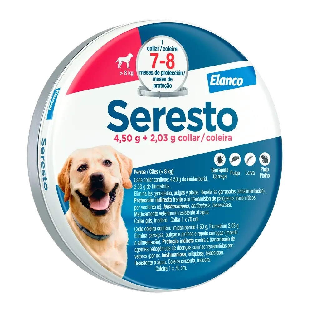 Seresto Collar Antiparasitario para Perros SERESTO Mascotas-Ávila