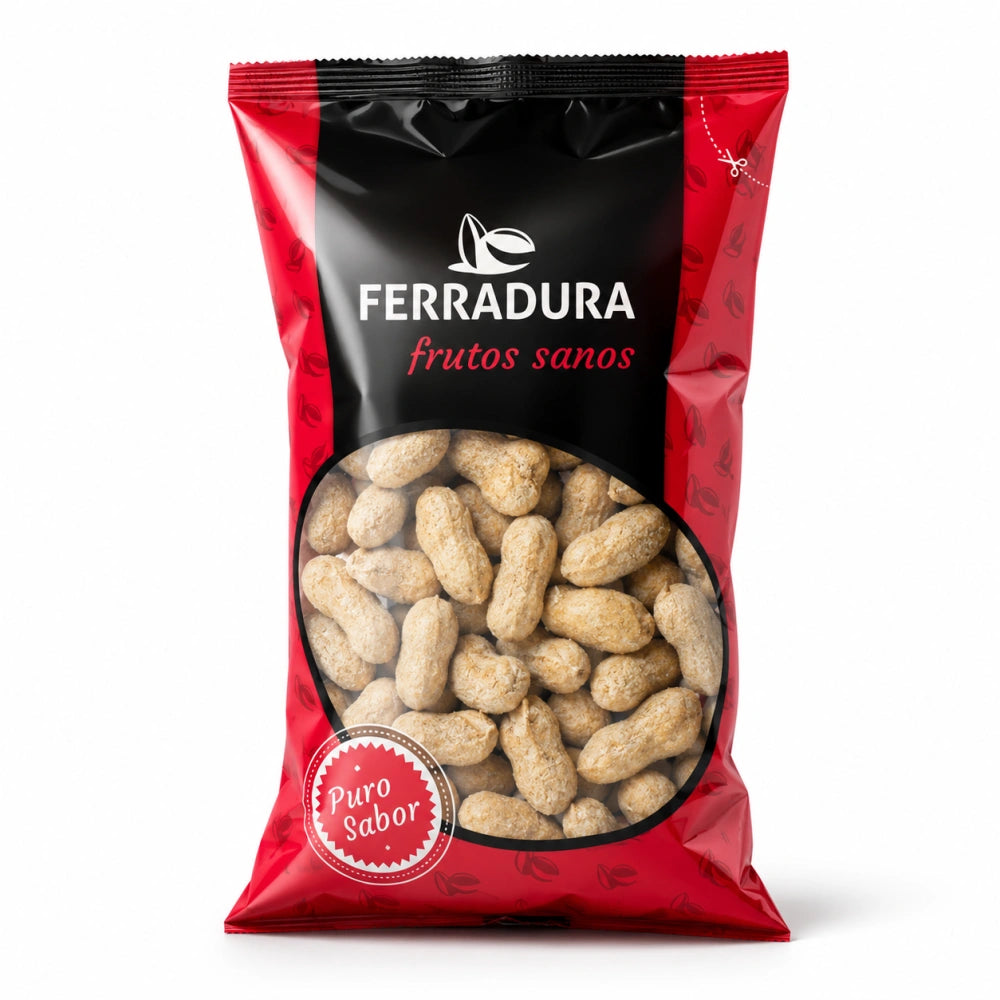 Sinfonía Cacahuete Crudo Cáscara Bolsa 500 g SINFONIA Mascotas-Ávila