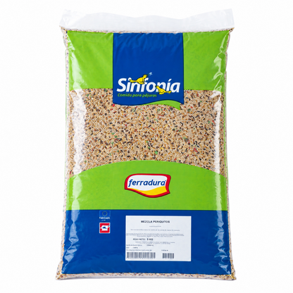 Sinfonía Mixtura Periquitos Bolsa Comida para Pájaros SINFONIA Mascotas-Ávila