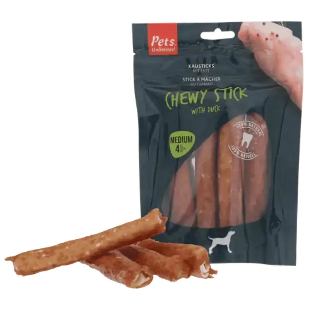 Snack Dog Pets Stick Masticable con Pato 100 g PETS UNILIMITED Mascotas-Ávila