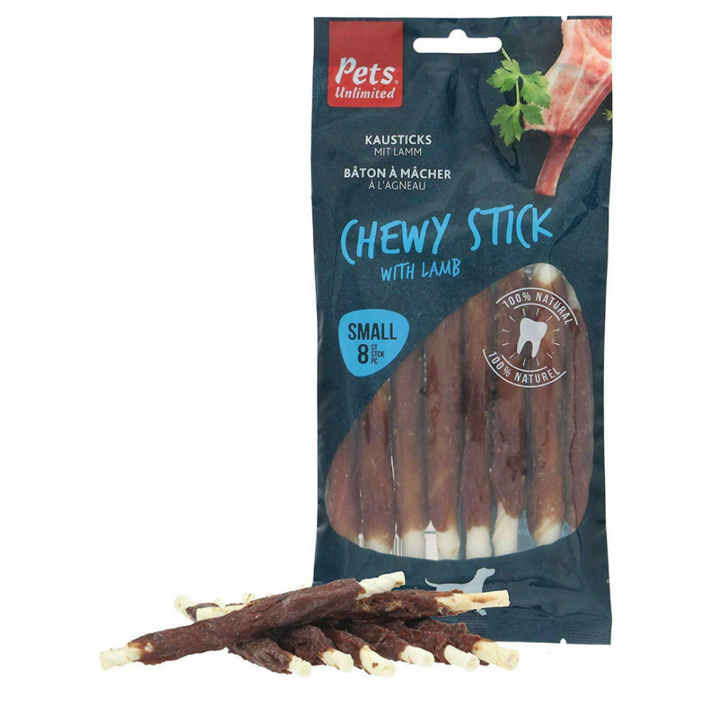 Snack Dog Pets Sticks Masticable con Cordero 72 g PETS UNILIMITED Mascotas-Ávila