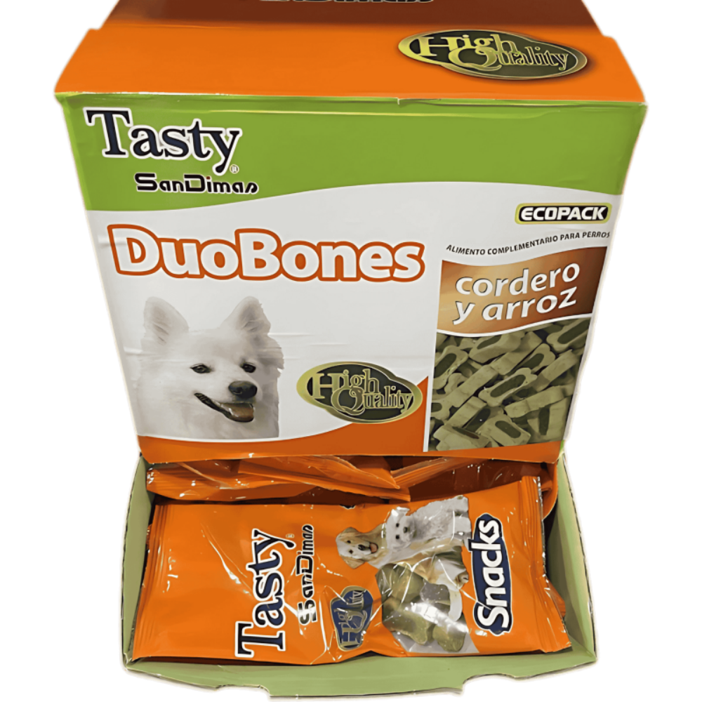 Snack Tasty Huesos Duobones 60 g SANDIMAS Mascotas-Ávila