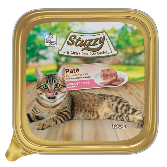 Jamón Stuzzy Tarrinas Para Gato Adulto 100 g STUZZY Mascotas-Ávila