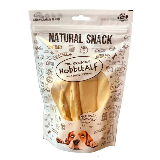 Tendón de Cuero 150 g Snack Deshidratado para Perros Hobbit Alf HOBBITALF Mascotas-Ávila