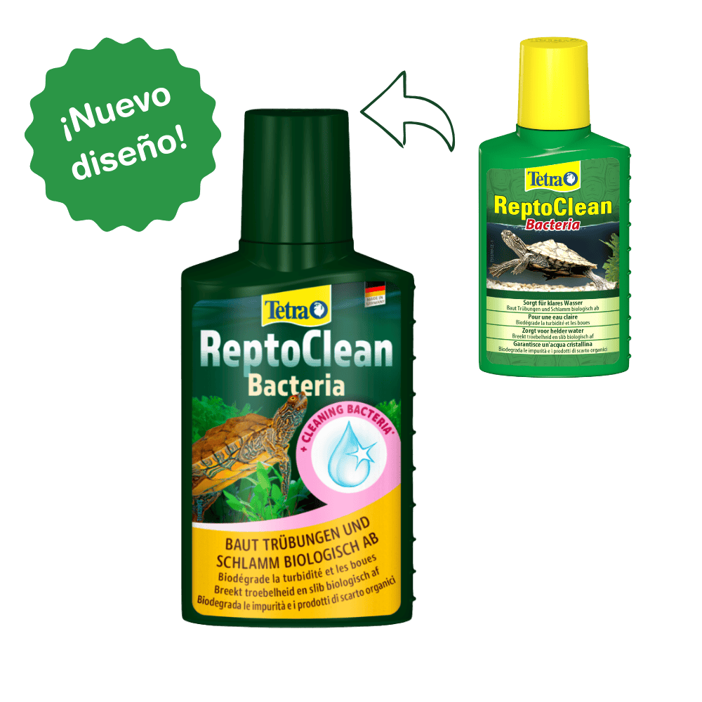 Tetra ReptoClean Esporas de Bacterias Limpiadoras de Agua para Tortugas TETRA Mascotas-Ávila