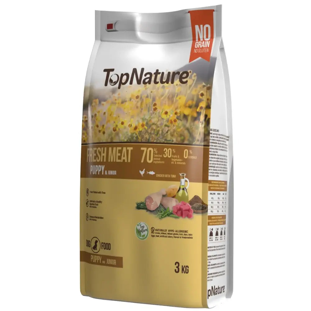 Top Nature Puppy And Junior 3 kg TOPNATURE Mascotas-Ávila