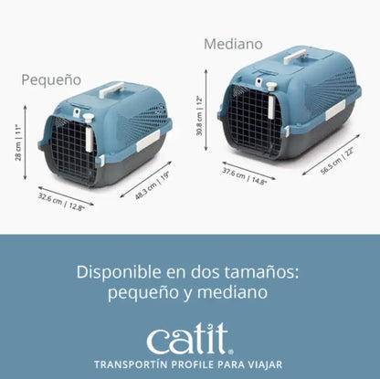 Catit Transportín Profile - S Gris - Mejor Precio - Mascotas Ávila