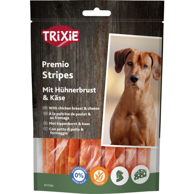 Trixie Snack Chicken & Cheese Stripes Tiras de Pollo y Queso para Perros TRIXIE Mascotas-Ávila