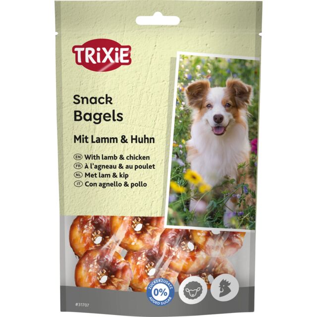 Trixie Snack Lamb Chicken Bagels de Cordero y Pollo para Perros TRIXIE Mascotas-Ávila