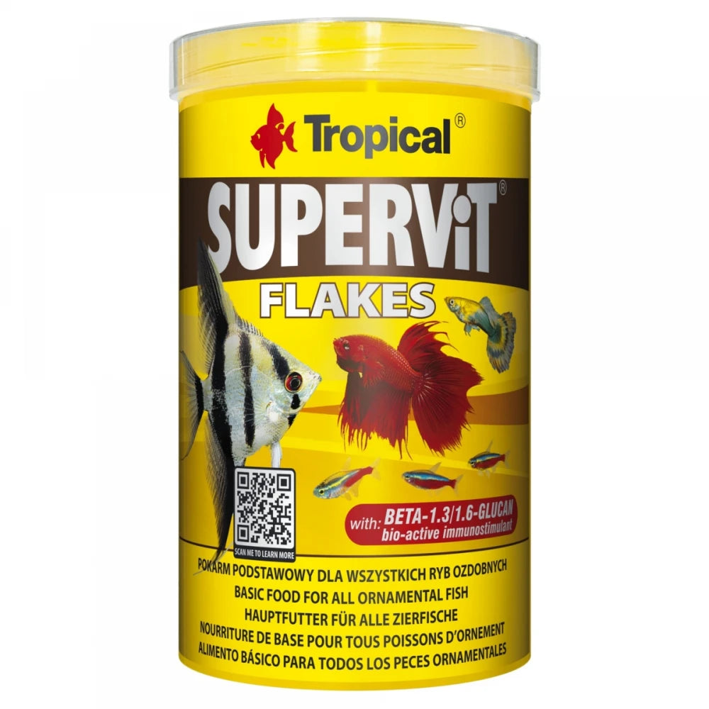 Tropical Supervit Basic Comida de Alta Calidad para Peces TROPICAL Mascotas-Ávila