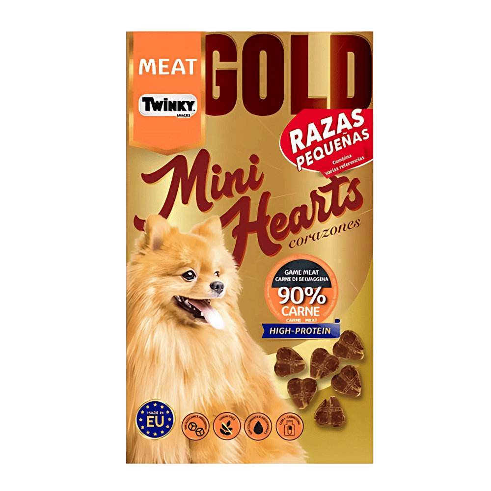 Twinky Snack Minihearts Corazones 60 g para Perros TWINKY Mascotas-Ávila