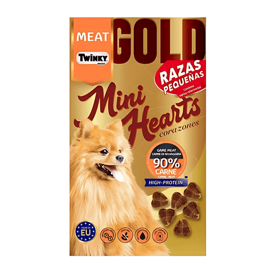 Twinky Snack Minihearts Corazones 60 g para Perros TWINKY Mascotas-Ávila