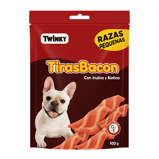 Twinky Tiras Bacon 100 g Snack para Perros TWINKY Mascotas-Ávila