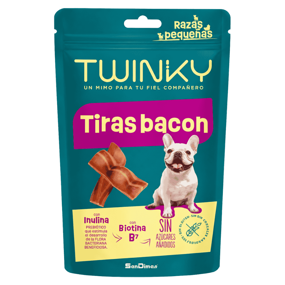 Twinky Tiras Bacon 100 g Snack para Perros TWINKY Mascotas-Ávila