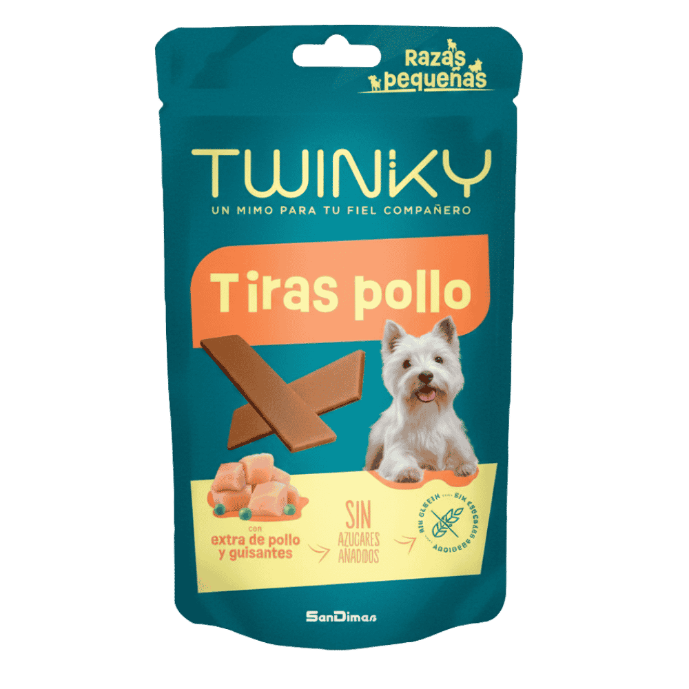 Twinky Tiras Pollo 150 g Snack para Perros TWINKY Mascotas-Ávila
