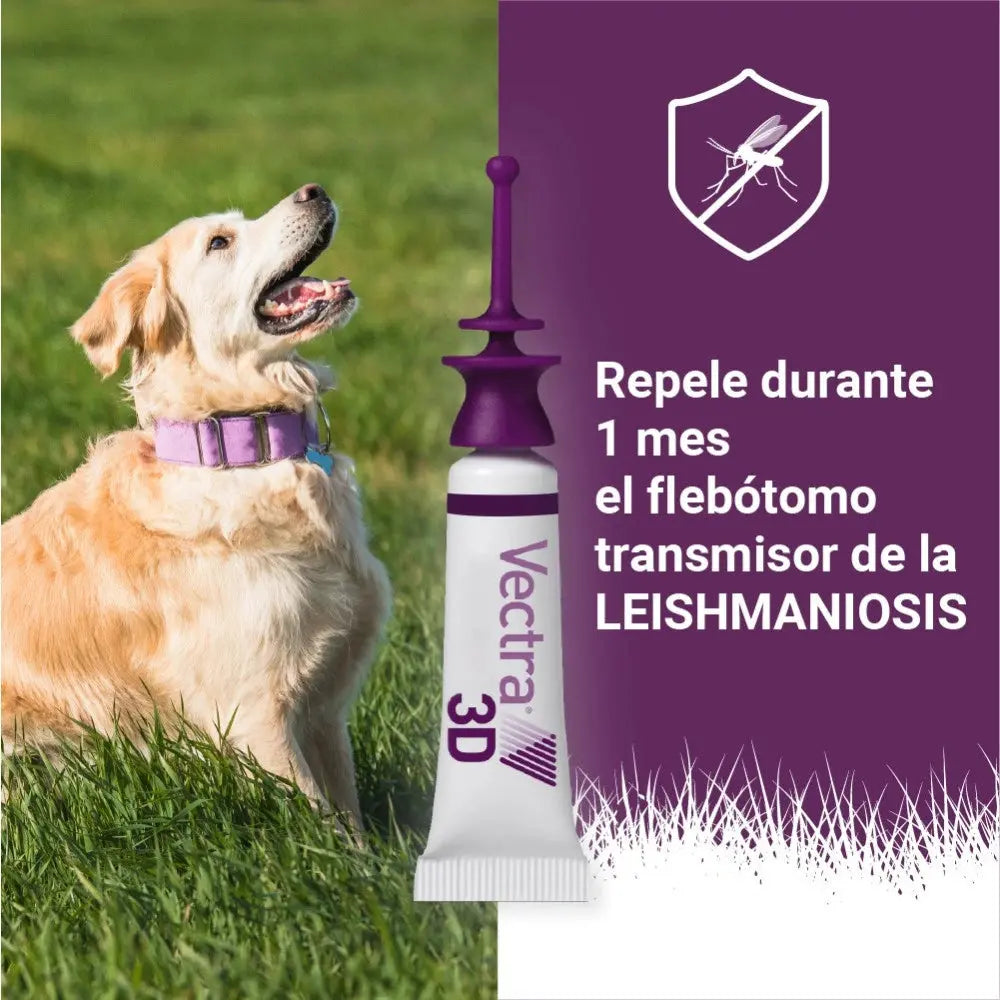 Vectra 3D Pipetas Antiparasitarias para Perros Pack 3 uds VECTRA Mascotas-Ávila