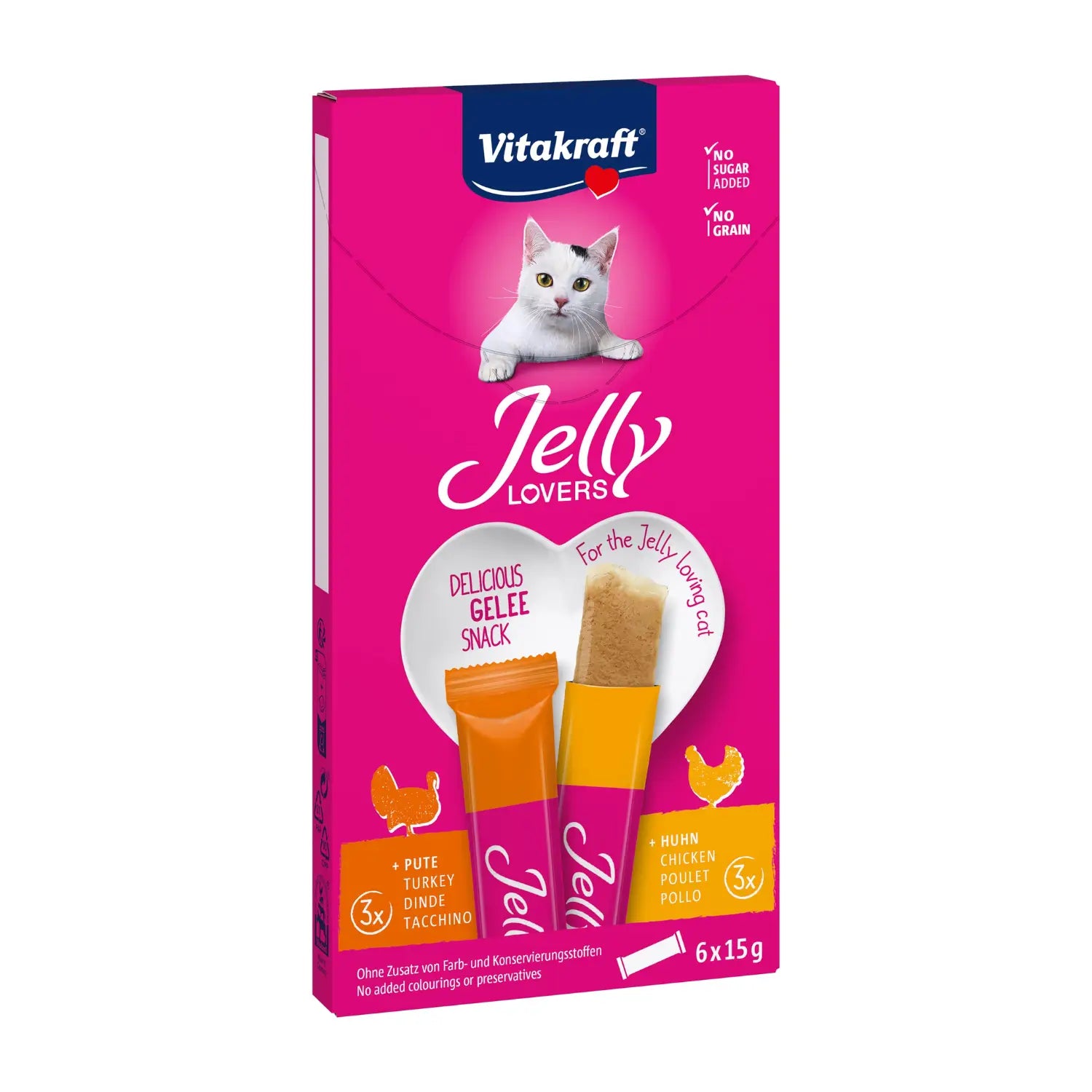 Vitakraft Cat Snack Jelly Lovers 6x15g - Mejor Precio - Mascotas Ávila