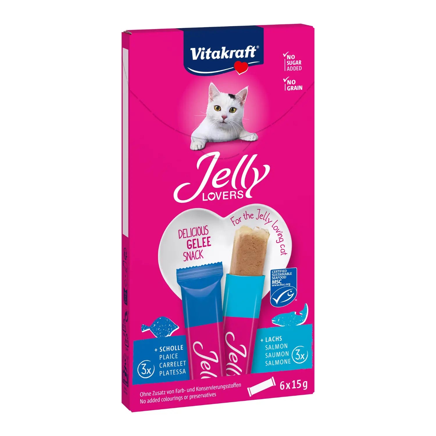 Vitakraft Cat Snack Jelly Lovers 6x15g - Mejor Precio - Mascotas Ávila