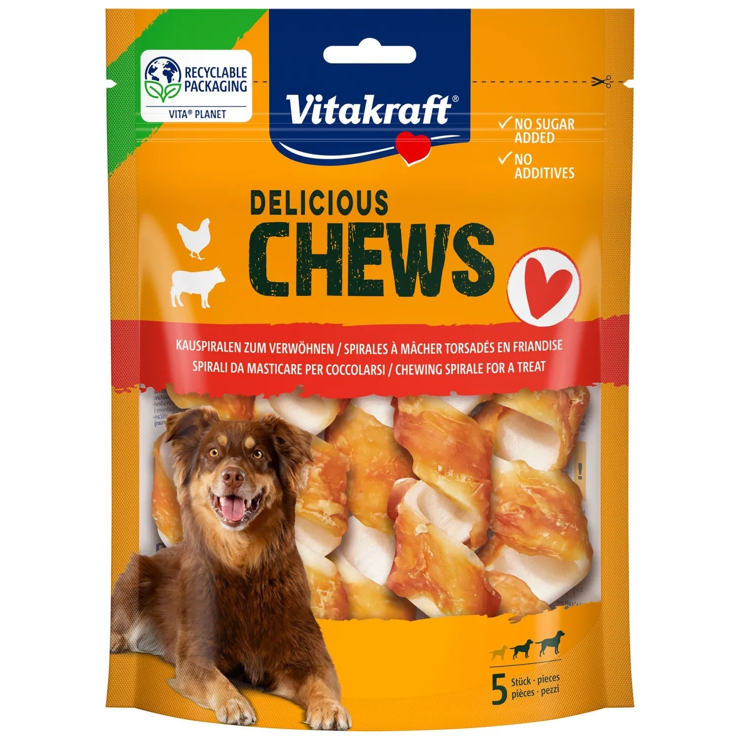 Vitakraft Deli Chews Pollo Snack para Perros VITAKRAFT Mascotas-Ávila