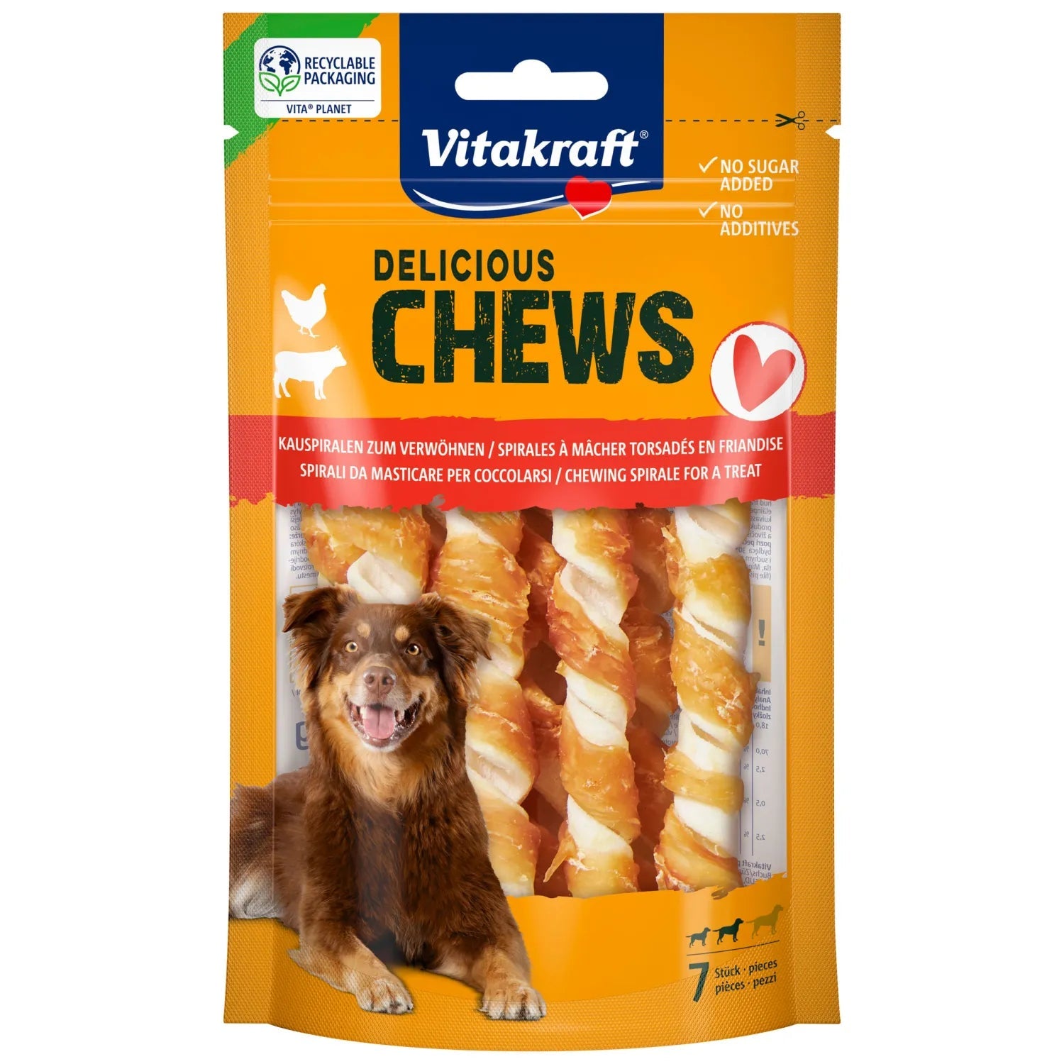Vitakraft Deli Chews Pollo Snack para Perros VITAKRAFT Mascotas-Ávila