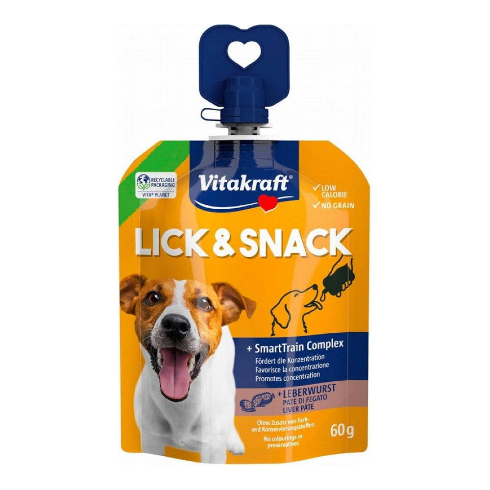 Vitakraft Lick&Snack Train Salsa Snack para Perros 60g VITAKRAFT Mascotas-Ávila