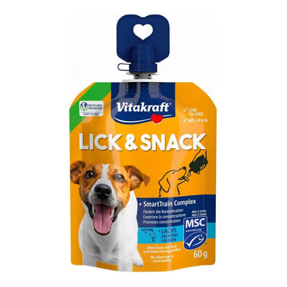 Vitakraft Lick&Snack Train Salsa Snack para Perros 60g VITAKRAFT Mascotas-Ávila