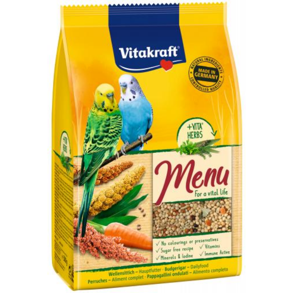 Vitakraft Menú Periquitos 500 g VITAKRAFT Mascotas-Ávila