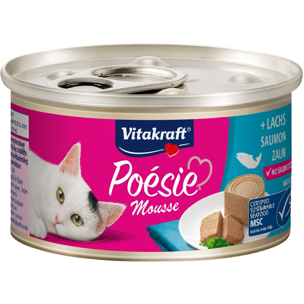Salmón Vitakraft Poesie Mousse 85 g VITAKRAFT Mascotas-Ávila